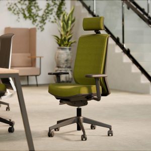 Fauteuil "KENO H One tissu" avec têtière
