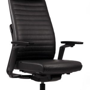 Fauteuil "MORPHOS CUIR" avec têtière