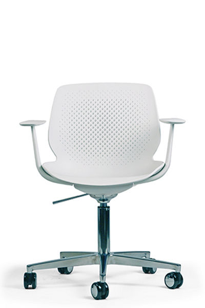 Fauteuil "INYO" piètement 5 branches (coque polypro)
