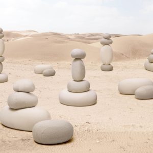 Poufs "STONE"